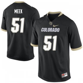 Bryan Meek #51 Colorado Buffaloes NCAA Official Football Jersey - Black Men 12522344